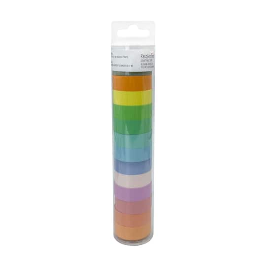 Solid Pastel Crafting Washi Tape Set by Recollections™